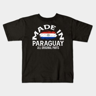 Born in Paraguay Kids T-Shirt